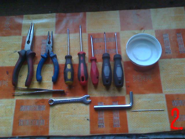 Hamulec kołowrotka, naprawa